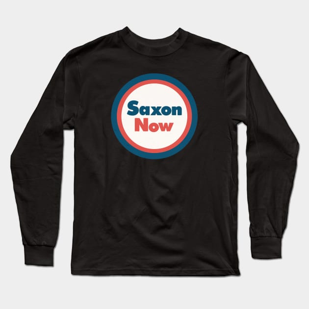 Saxon Now Long Sleeve T-Shirt by toruandmidori